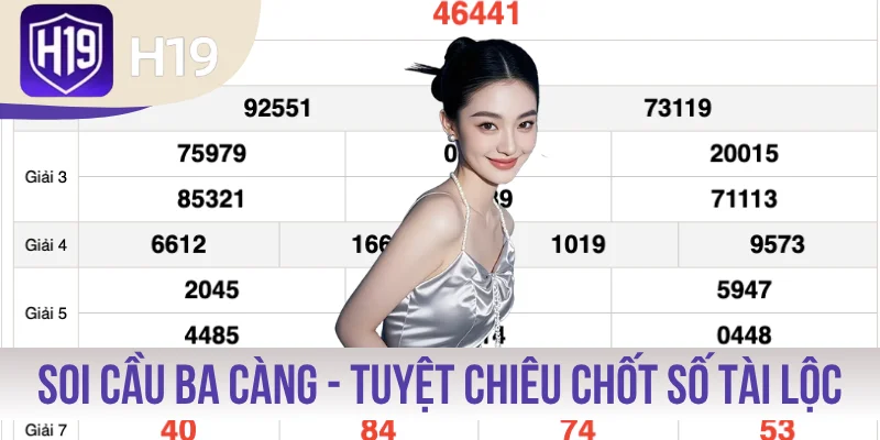 Soi Cầu Ba Càng - Tuyệt Chiêu Chốt Số Tài Lộc Mỗi Ngày