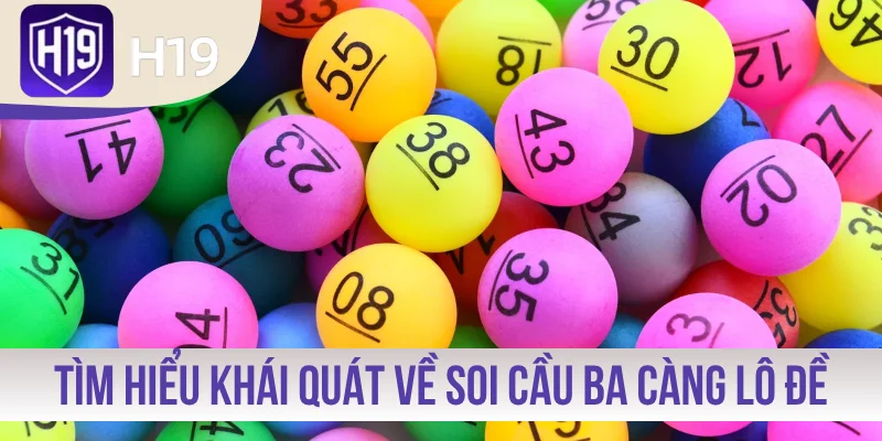 Tìm hiểu khái quát về soi cầu ba càng lô đề